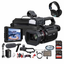 Panasonic HC-X2100 UHD 4K 3G-SDI/HDMI Pro Lightweight Camcorder with 24x Zoom -