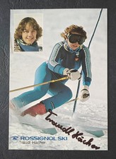 19467 Traudl Hächer Ski Alpin Autogrammkarte...