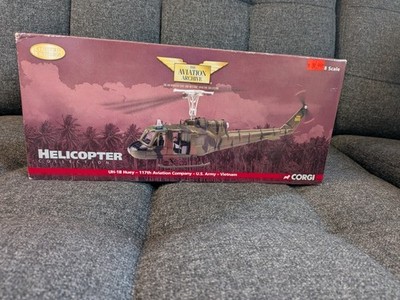 Corgi UH-1 Huey Helicopter 117th Aviation Co. US Army Vietnam 1:48