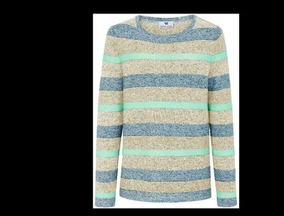Pullover von Peter Hahn mit U-Boot-Ausschnitt 100% Baumwolle NEU Gr.44 NP 109,95