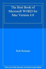 The Best Book of: Microsoft Word for the Macintosh Hayden Macin