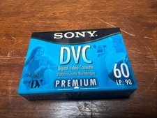 Sony DVC Digital Video Mini DV Premium Cassette Tape - 60 Minutes LP-90
