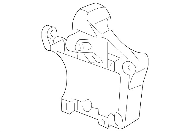 Soporte de montaje para Honda Odyssey, Pilot, Ridgeline 2005-2010 (N/P 38930-RDA-A00)