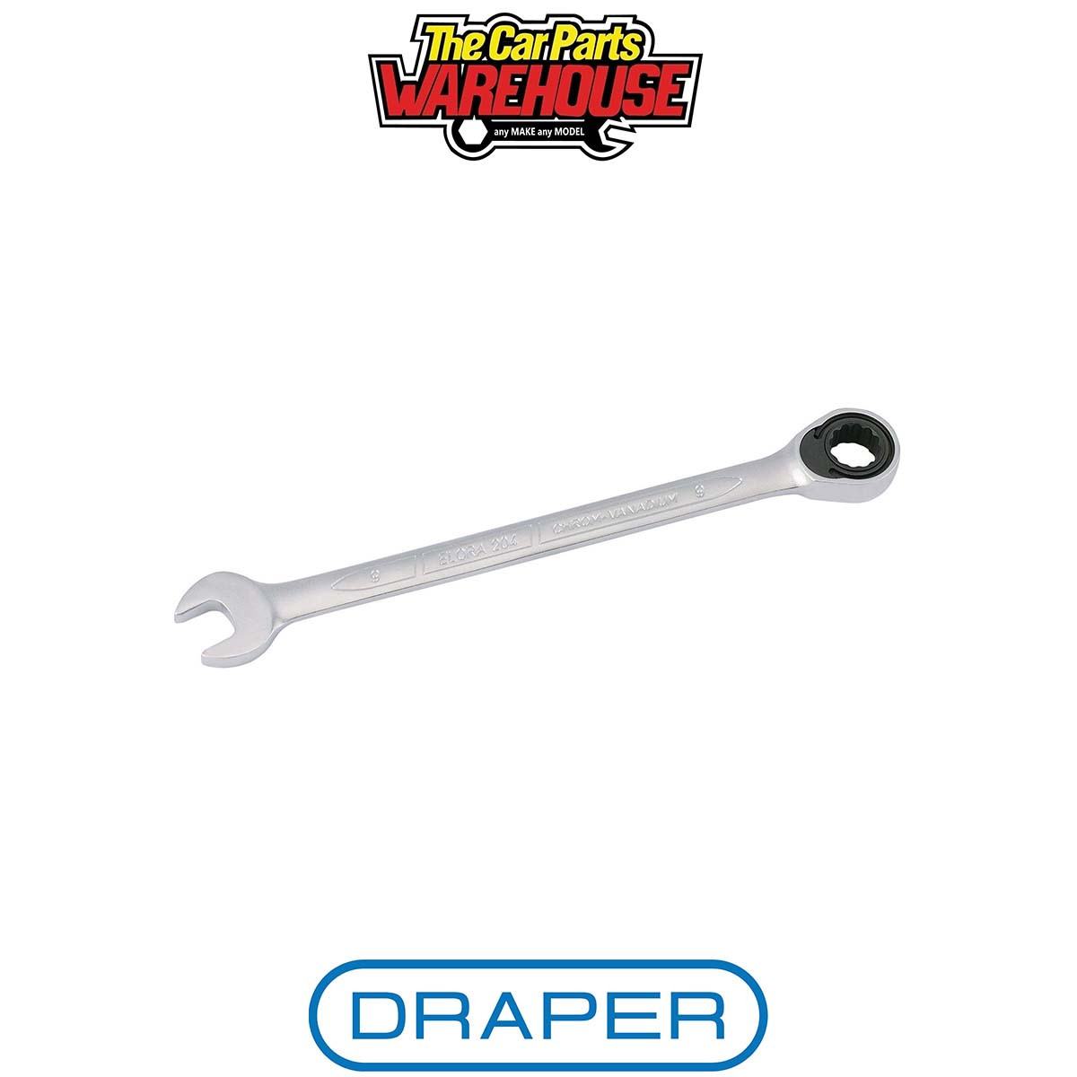 Draper 40087 Elora Metric Ratcheting Combination Spanner 11mm