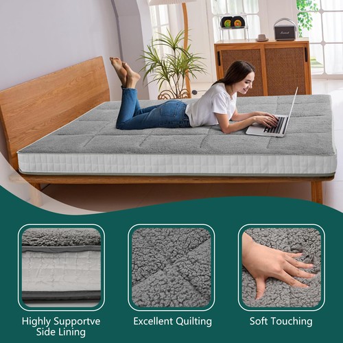 Japanese Floor Mattress, 4 inch Extra Thick Futon Mattress,Shiki Futon Cushion - Picture 30 of 38