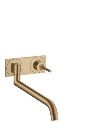 Hansgrohe sink mixer UP Axor Uno 2 38815140 Brushed Bronze