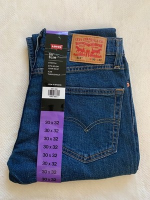 Levi's 511 Slim Fit Men's Jeans Stretch Choose Size & Color