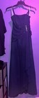 Impression Bridal Bridesmaid Dress Size 6 Navy Blue Floor Length Spaghetti Strap