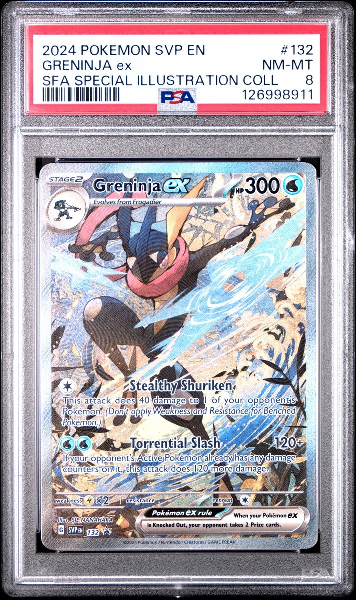 Pokémon tcg greninja ex 132 promo Buy Greninja ex 132 Sv: Scarlet & Violet Promo Cards Holo online