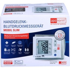 Aponorm Blutdruckmessgerät Mobil Slim Handgelenk 1St - 11548528
