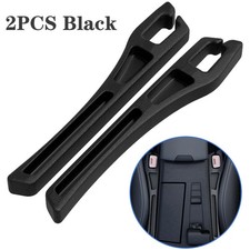2PCS Car Seat Gap Filler, Gap Stopper Fill Gap Between Seat and Console, Black