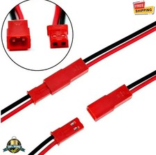 20pcs JST 2-Pin Male  Female Connector Plug Cable Set for DIY Wiring