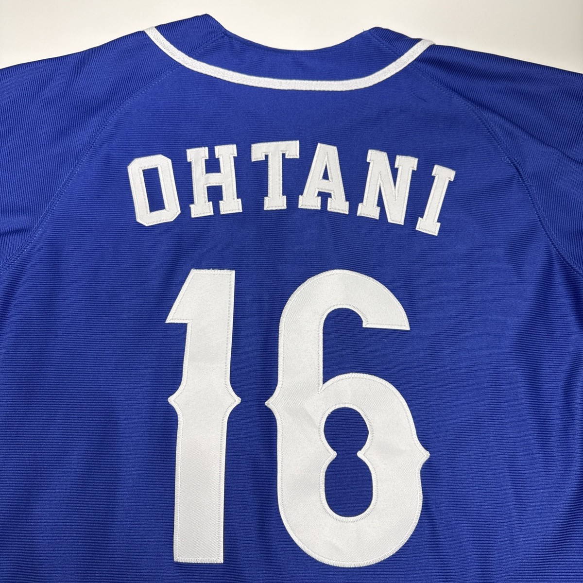 Shohei Ohtani #16 Samurai Japan National Team Blue Baseball Jersey