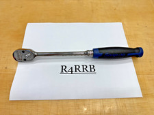 Snap-on Tools 38 Drive Power Blue Hard Grip Long Ratchet Fhld100mb New 100t Us
