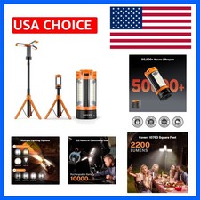 Rechargeable 10000mAh Camping Light with Stand