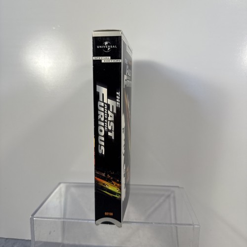 The Fast and the Furious (VHS 2002) Special Edition Video Tape Vin Diesel Action - Foto 4 di 7