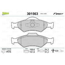Satz Bremsbeläge Bremsklötze vorne für Ford KA RB | 24142254