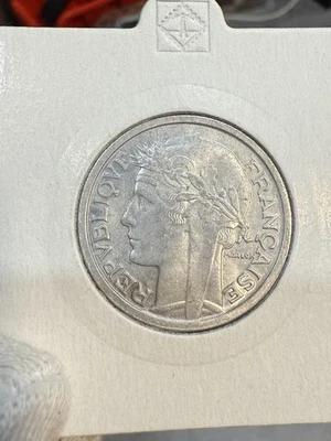 2 Francs Morlon Aluminium - 1947 B (SPL/FDC) - Photo 1/2