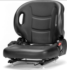 Adjustable Universal Forklift & Tractor Seat With Safety Belt & Micro Switch