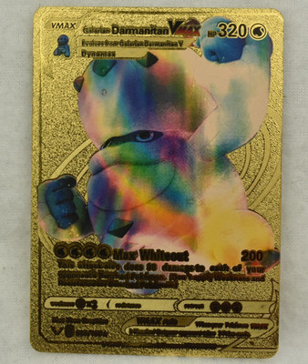 POKÉMON TCG - Galarian Darmanitan V Full Art - 169/185 - CGA Graded 97 main image 1