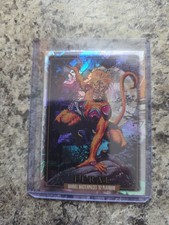 2024 UD Marvel Masterpieces 92 Platinum Feral Marvel Holofoil #55