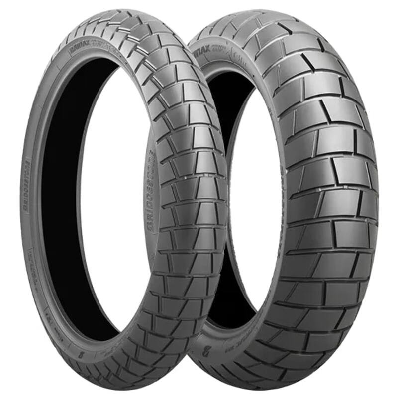 Pneu trail Bridgestone Battlax AT41 avant 110/80 R19 59V TL pneu moto aventure