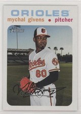 2020 Topps Heritage White /50 Mychal Givens #237 4l8