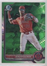 2022 Bowman Chrome Draft Sapphire Edition Green 45/50 Denzer Guzman #BDC-20 0b3