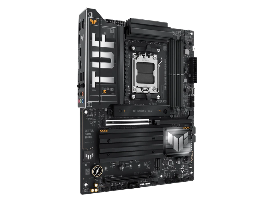 ASUS TUF GAMING X870-PLUS WIFI AMD AM5 X870 ATX motherboard, 16+2+1, 80A SPS - Image 4 of 4