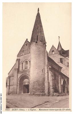 CAR-ADBP14-0872-60 - BURY - Die Kirche - Historisches Denkmal aus dem 11. Jahrhundert