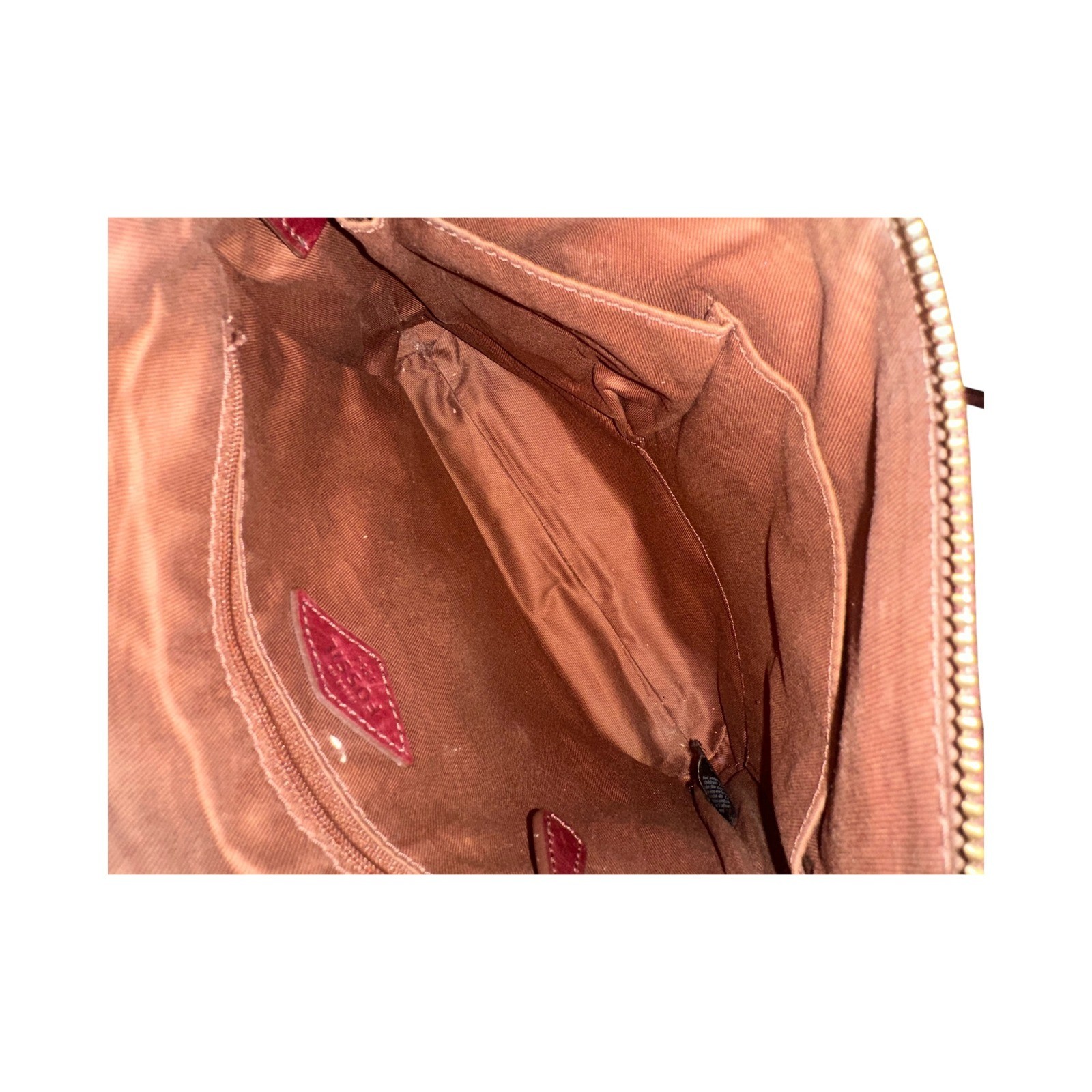 Fossil Multicolored Patchwork Leather Crossbody S… - image 3