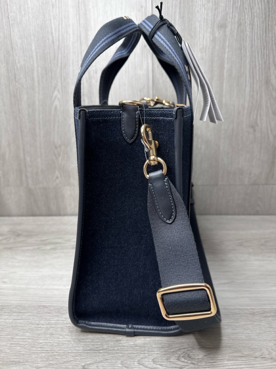 Coach Smith Tote 28 CCL68 Denim Multi Canvas (A1D031621) image 2