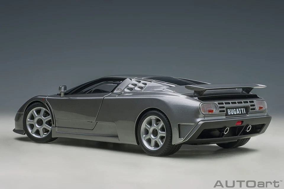 AUTOart 1 18 Bugatti EB110 SS Silver Metallic 70916 - Image 2 of 4