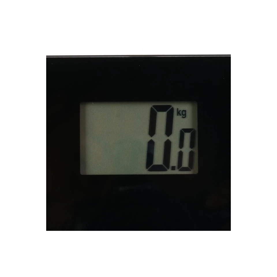 Pèse-Personne en Verre "Digital" 33cm Noir - Photo 3/4