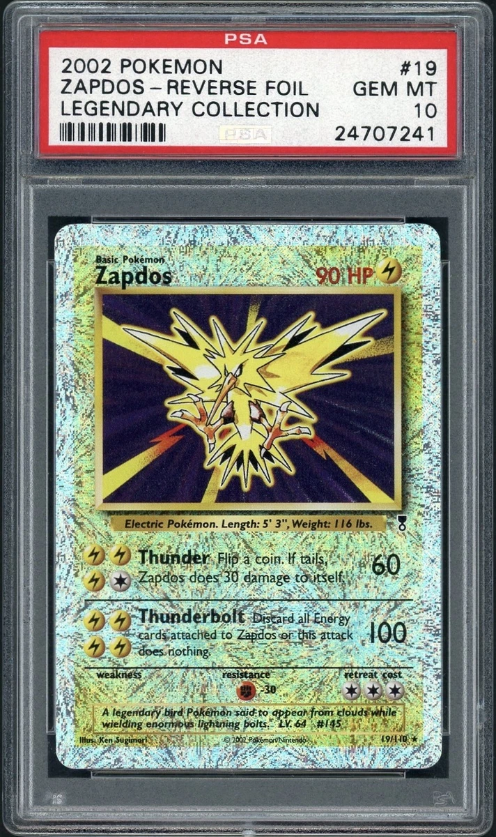 Pokémon TCG Professional Sports Authenticator (PSA) Legendary