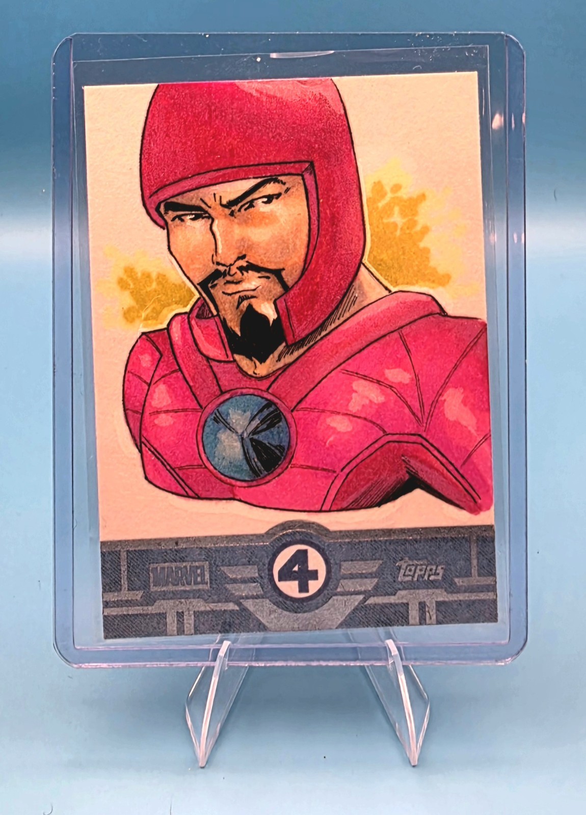 2026 Topps Finest Fantastic Four Sketch Card 1/1 Rama Tut Artist Signed Marvel