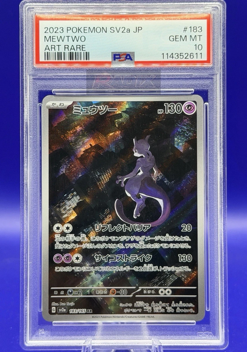25+ Collectible Individual Grade 10 Mewtwo Pokémon TCG Card Games