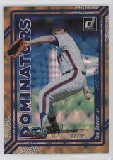 2023 Panini Donruss Dominators Gold 37/99 Tom Seaver #D12 HOF v9t