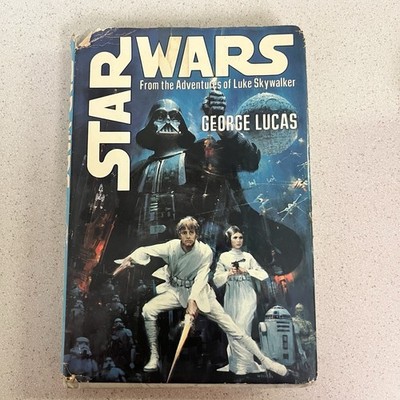 STAR WARS  From The Adventures of Luke Skywalker HB HC Book Club BCE 1976 S33