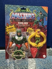 King Hiss MOTU Masters Of The Universe Origins Deluxe Figure New Mattel