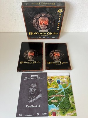 BALDUR'S GATE: DIE SAGA - PC BIG BOX - DEUTSCH - GUTER ZUSTAND - CIB - INTERPLAY