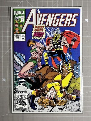Avengers #349 Marvel Comics 1992 NM Thunderstrike Thor Hercules Crystal