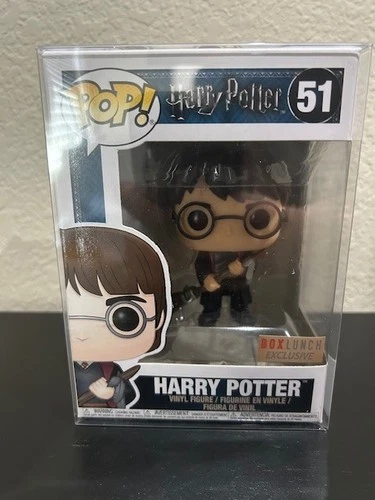 Funko Pop! Vinyl: Harry Potter - Harry Potter (w/ Firebolt) - Box Lunch...