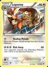 POKEMON LOPUNNY 117 BOUNDARIES CROSSED 149 UNCOMMON LP on eBay