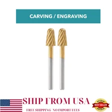 Max Life 1/4" Rotary Carving Bit (2-Pack)