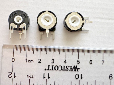 10 Pcs PT15LH06-103A2020 PIHER Potentiometer 1Turn  THT 15mm 10K ±20% Linear
