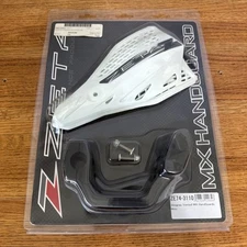 Zeta Stingray Vented MX Handguards Hand Guards ZE74-3110 White New