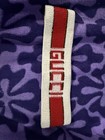 Authentic GUCCI Logo Striped Elastic Headband Made In Italy  — photo 9
