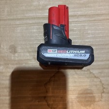 Milwaukee 48-11-2450 M12 RedLithium HIGH OUTPUT 5.0Ah XC5.0 Battery Pack works