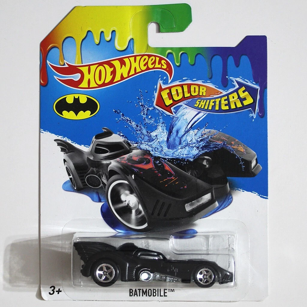 Batmobile 2016 Mattel Hot Wheels Color Shifters DC Comics Batman